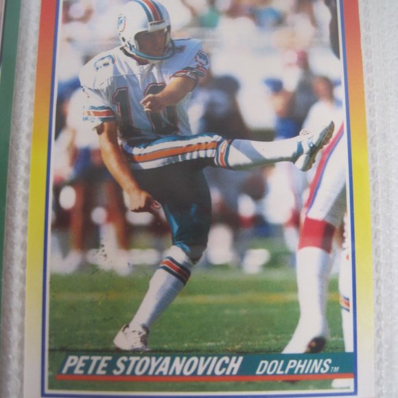 Lot Of 9 NFL Miami Dolphins Player Cards - Picture 11 of 12